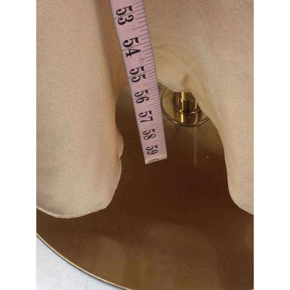 AW BRIDAL SZ 8 M champagne bridesmaid formal party wedding maxi dress B42 - Picture 4 of 8